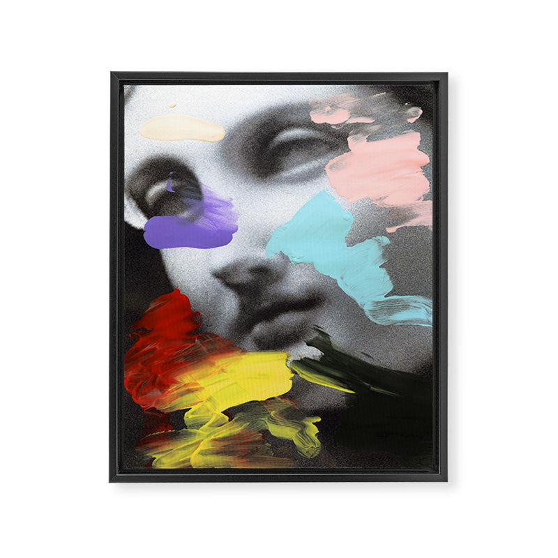Composition 458 Framed Canvas Print Gallery Image 6