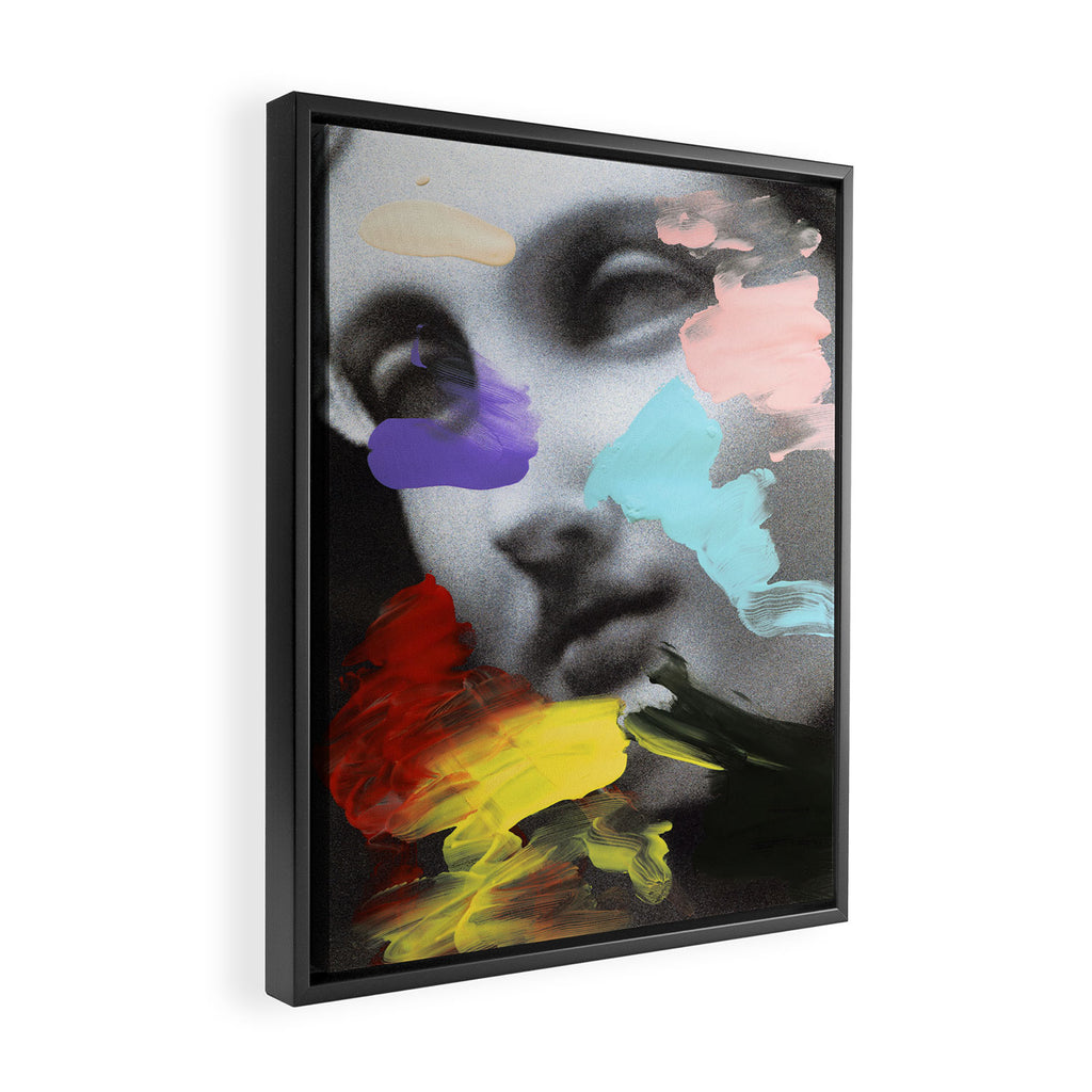 Composition 458 Framed Canvas Print Gallery Image 2
