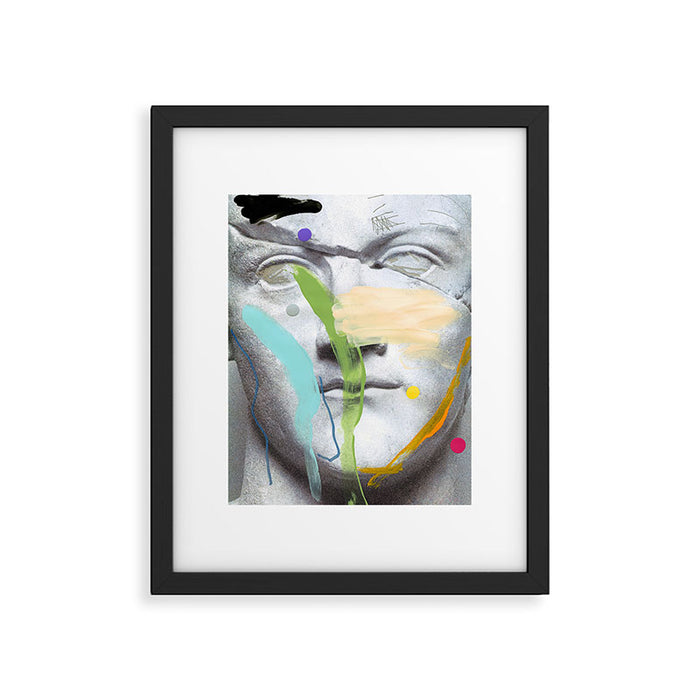 Composition 463 Framed Art Print Gallery Image 1