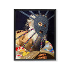 Composition 491 Framed Canvas Print Gallery Image 6