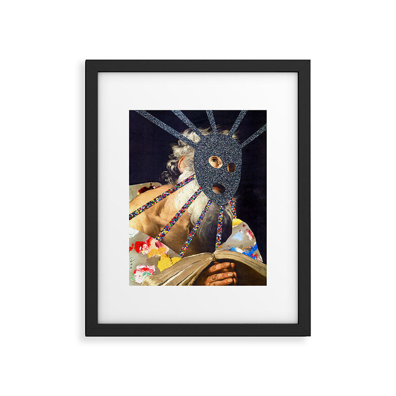Composition 491 Framed Art Print Gallery Image 5