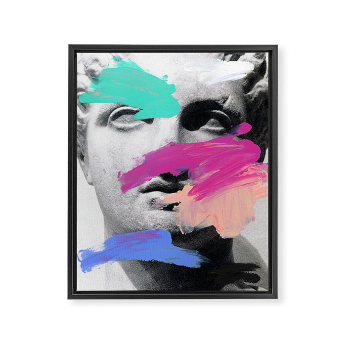 Composition 701 Framed Canvas Print Gallery Image 1