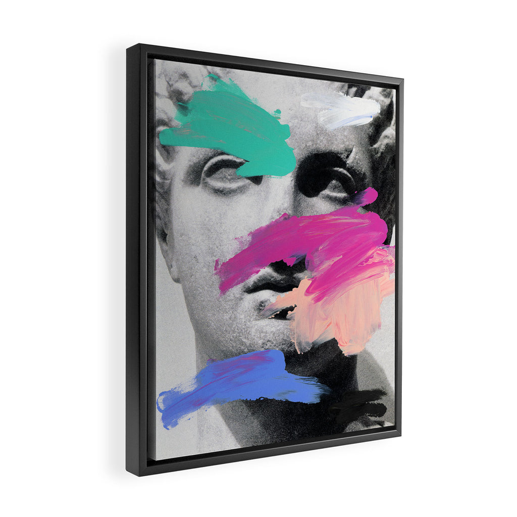 Composition 701 Framed Canvas Print Gallery Image 2