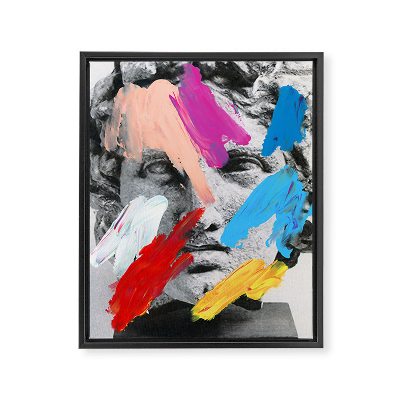 Composition 702 Framed Canvas Print Gallery Image 8