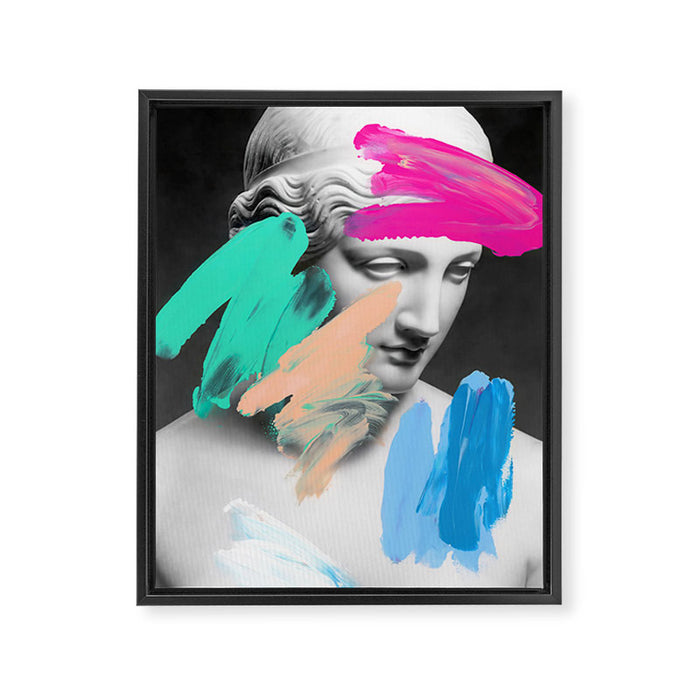 Composition 704 Framed Canvas Print Gallery Image 1
