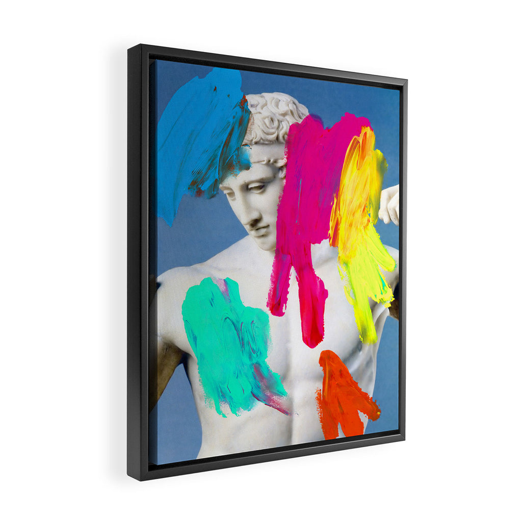 Composition 706 Framed Canvas Print Gallery Image 2