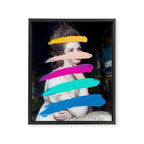 Composition 711 Framed Canvas Print Gallery Image 8