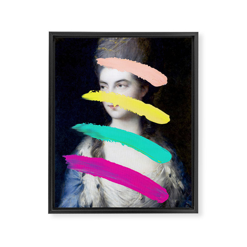 Composition 716 Framed Canvas Print Gallery Image 8