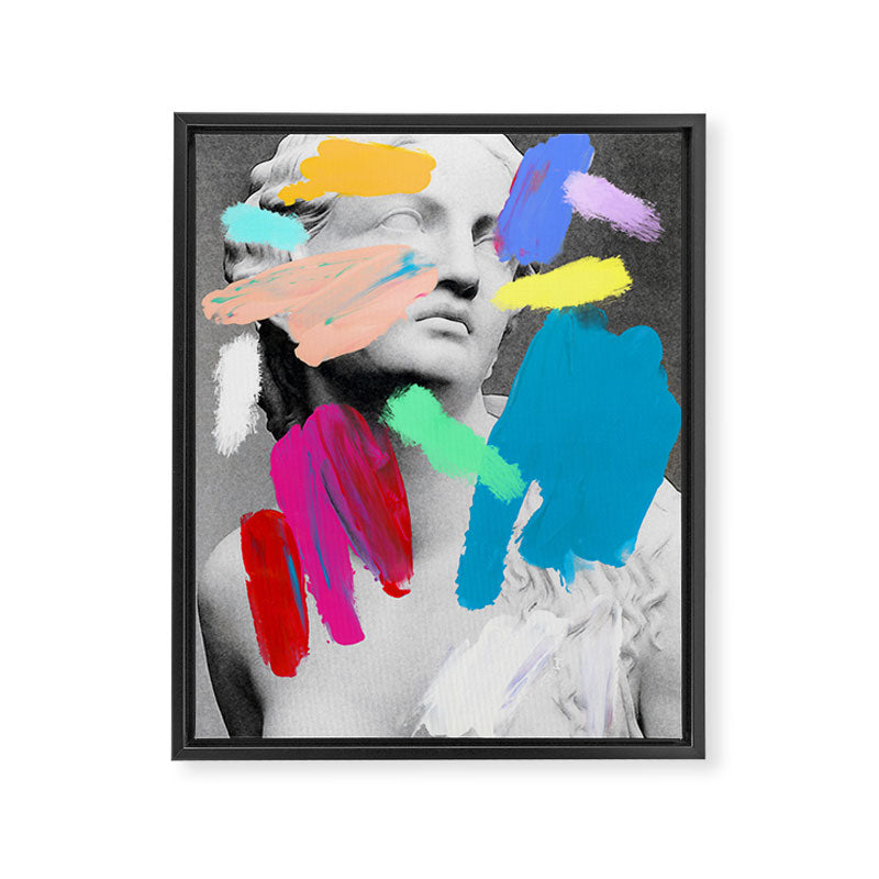 Composition 721 Framed Canvas Print Gallery Image 8