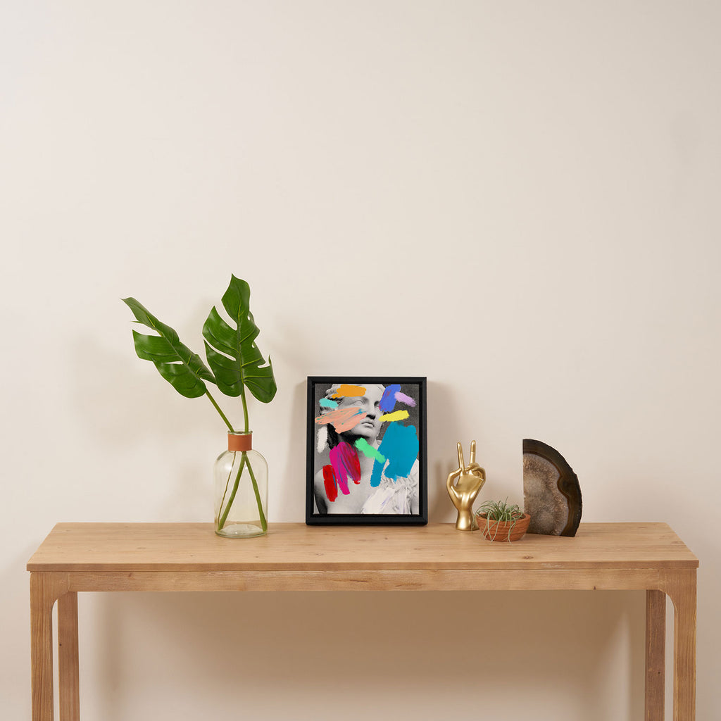 Composition 721 Framed Canvas Print Gallery Image 4