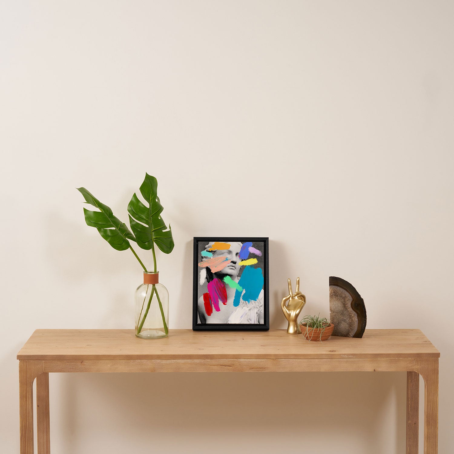 Composition 721 Framed Canvas Print Gallery Image 4