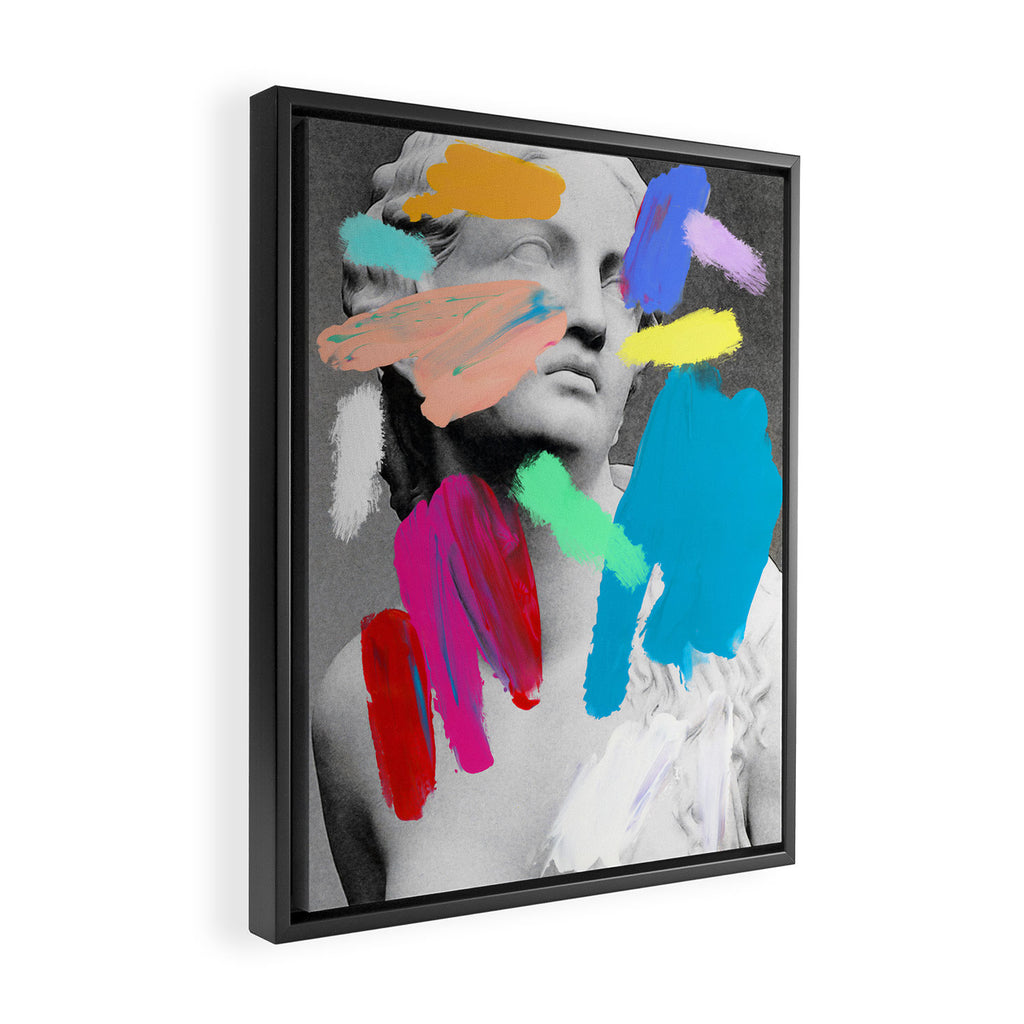 Composition 721 Framed Canvas Print Gallery Image 2