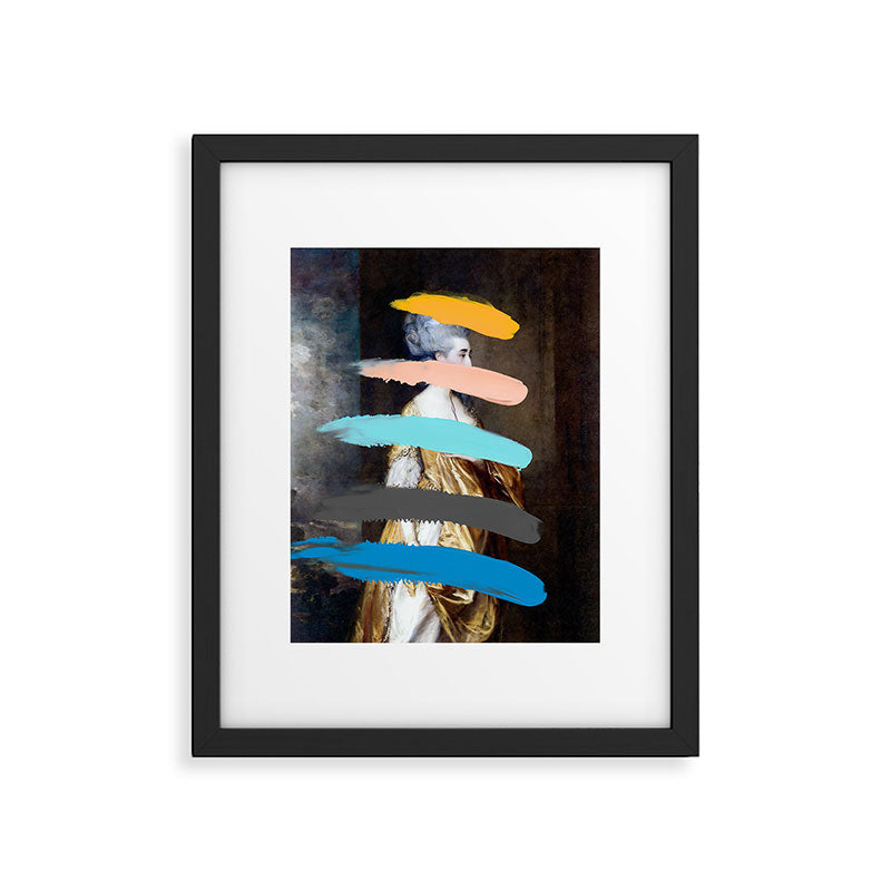 Composition 736 Framed Art Print Gallery Image 6