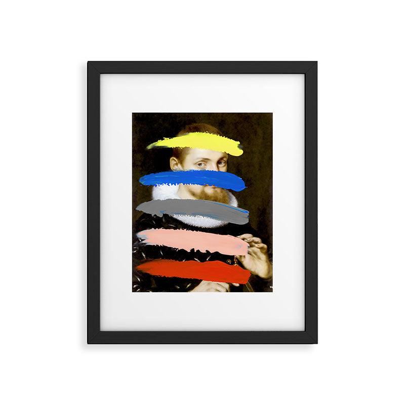 Composition 738 Framed Art Print Gallery Image 6