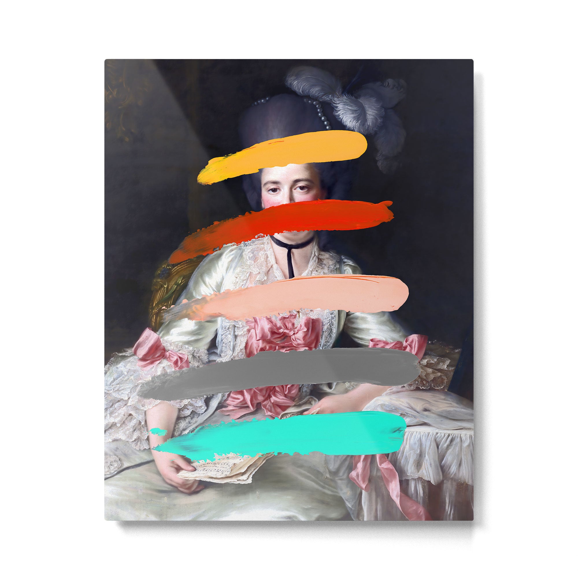 Composition 739 Metal Print Gallery Image 6
