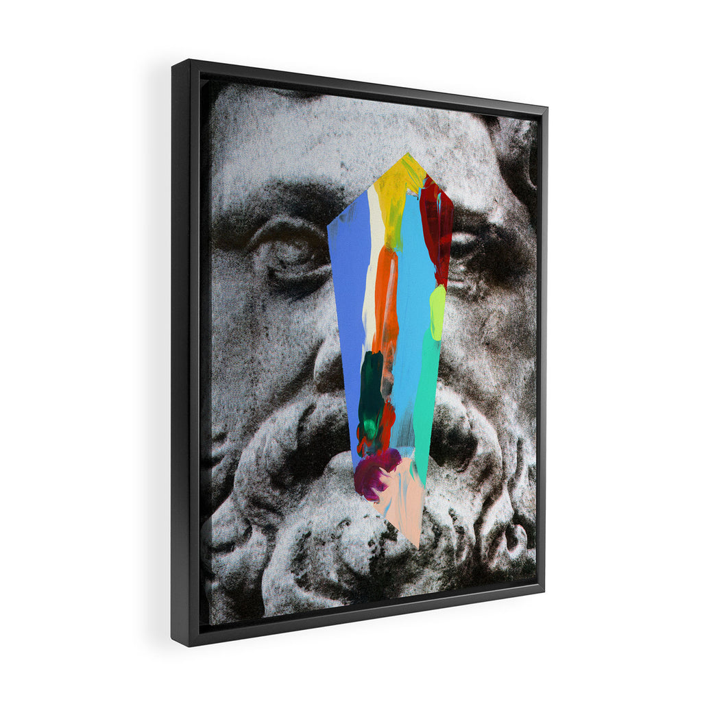 Composition 749 Framed Canvas Print Gallery Image 2