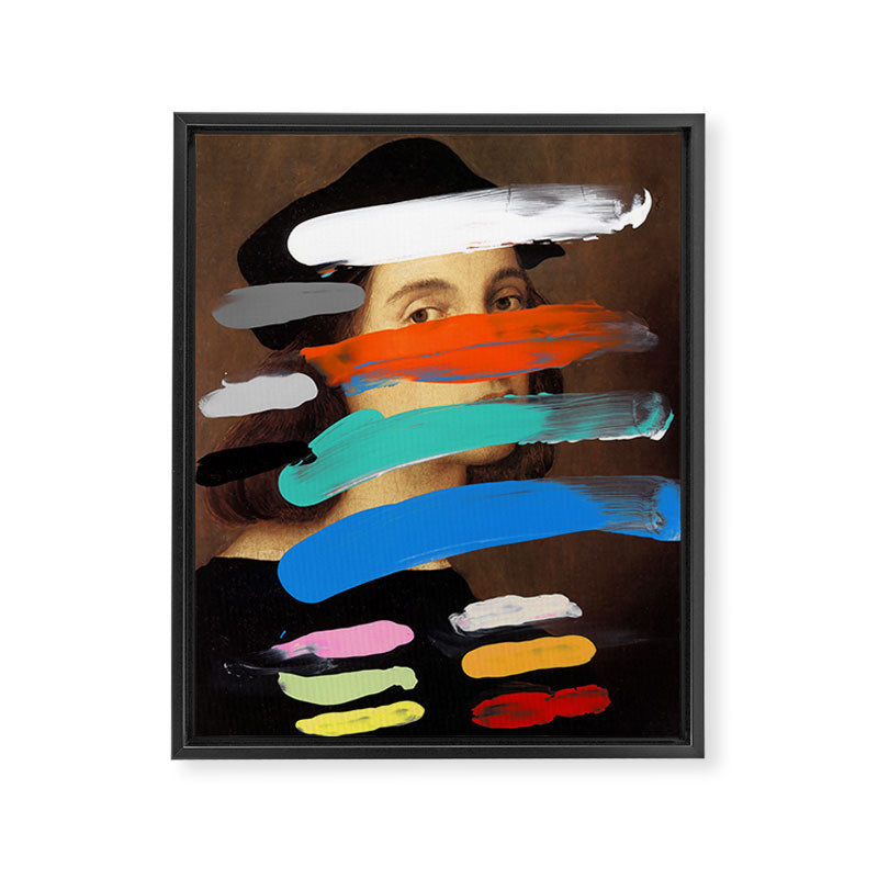 Composition 756 Framed Canvas Print Gallery Image 8