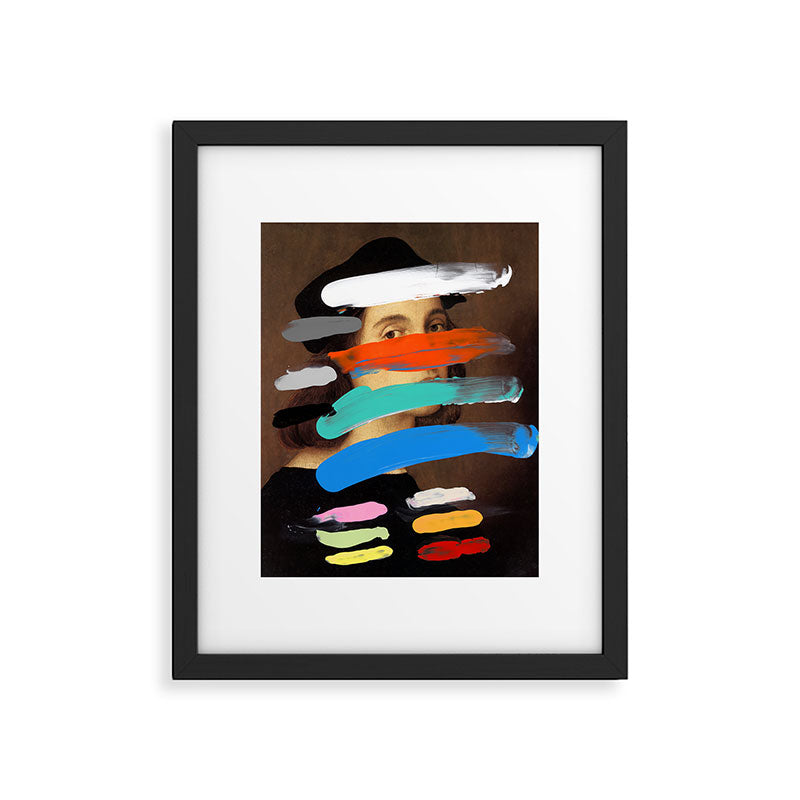 Composition 756 Framed Art Print Gallery Image 6
