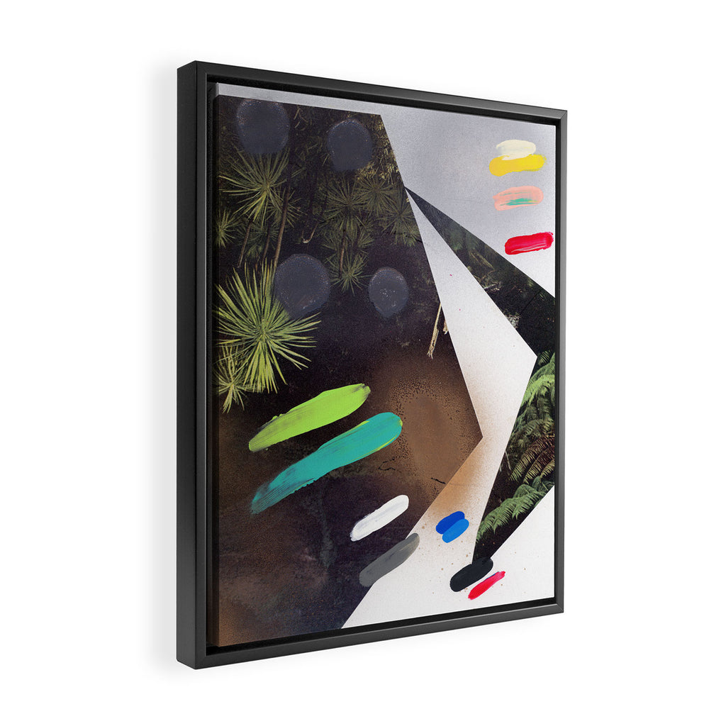 Composition 758 Framed Canvas Print Gallery Image 2