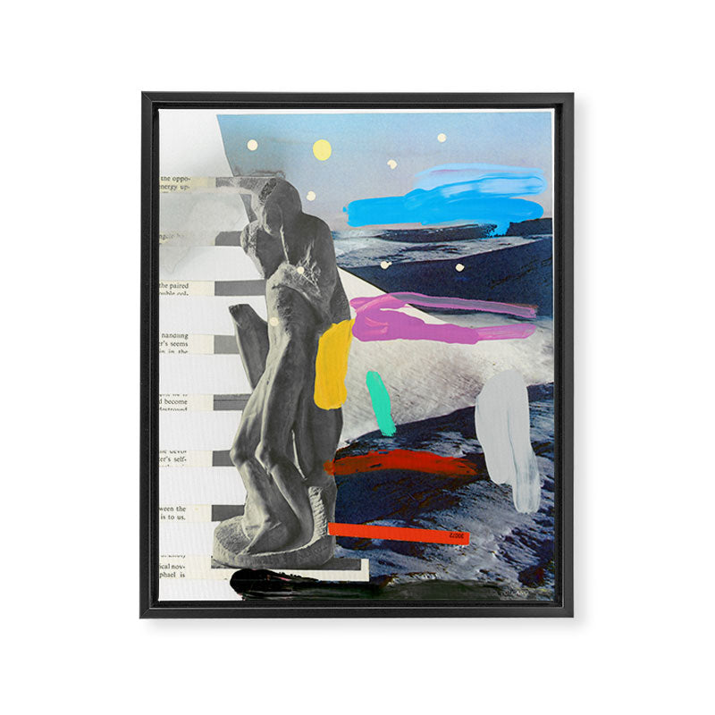 Composition 763 Framed Canvas Print Gallery Image 6
