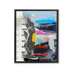 Composition 763 Framed Canvas Print Gallery Image 6