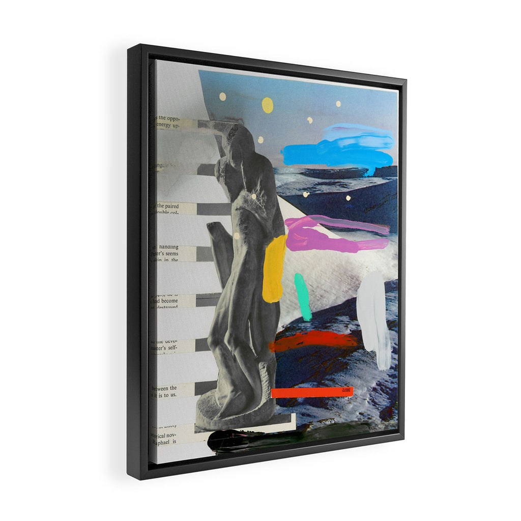 Composition 763 Framed Canvas Print Gallery Image 2