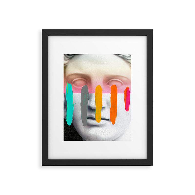 Composition on Panel 2 Framed Art Print Gallery Image 6