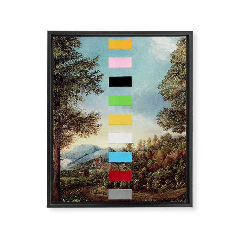 Danube Landscape Framed Canvas Print Gallery Image 8