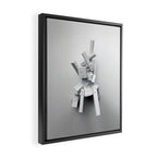 From The Perspective of Accumulation Framed Canvas Print Gallery Image 2