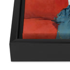 Isolated 50 Framed Canvas Print Gallery Image 3