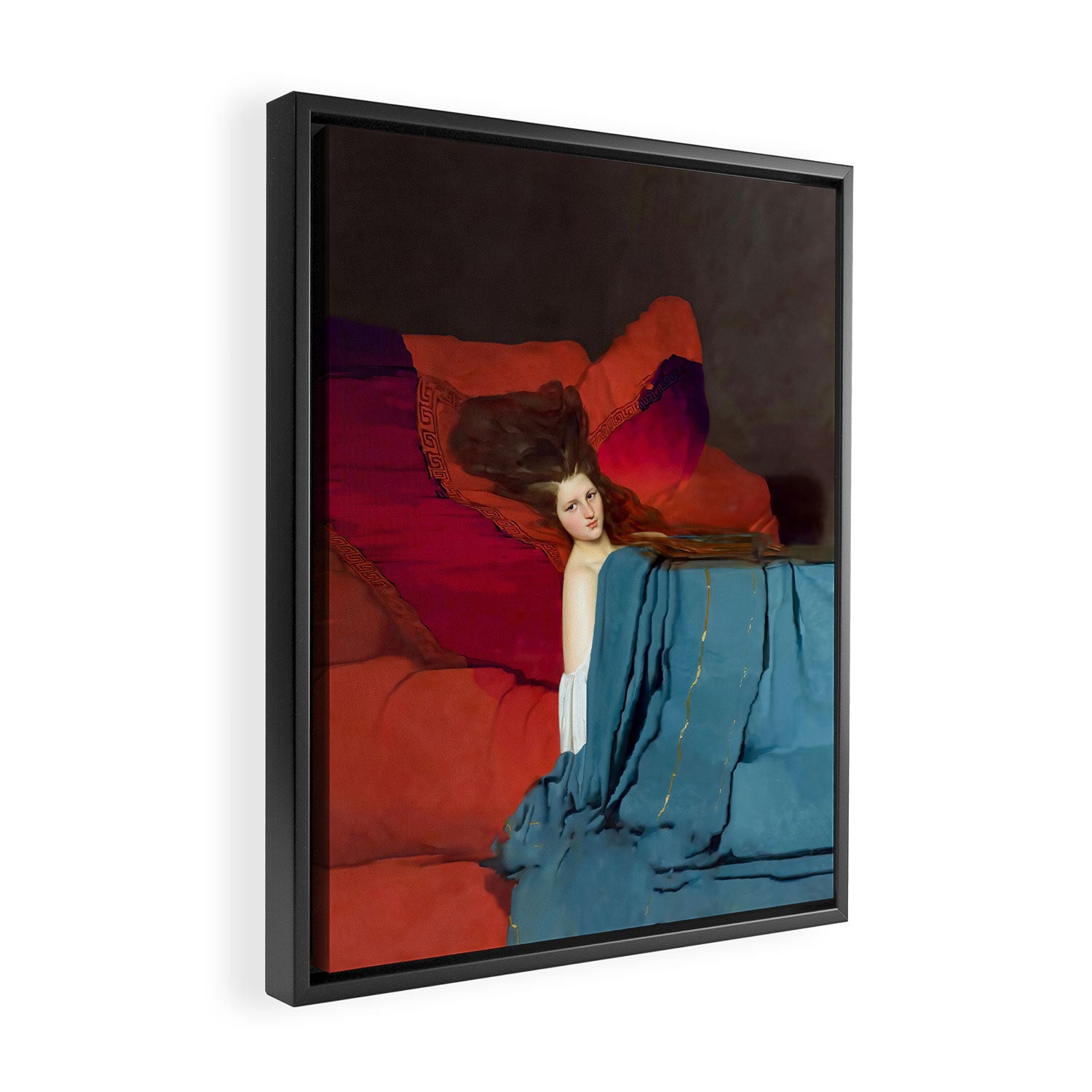Isolated 50 Framed Canvas Print Gallery Image 2
