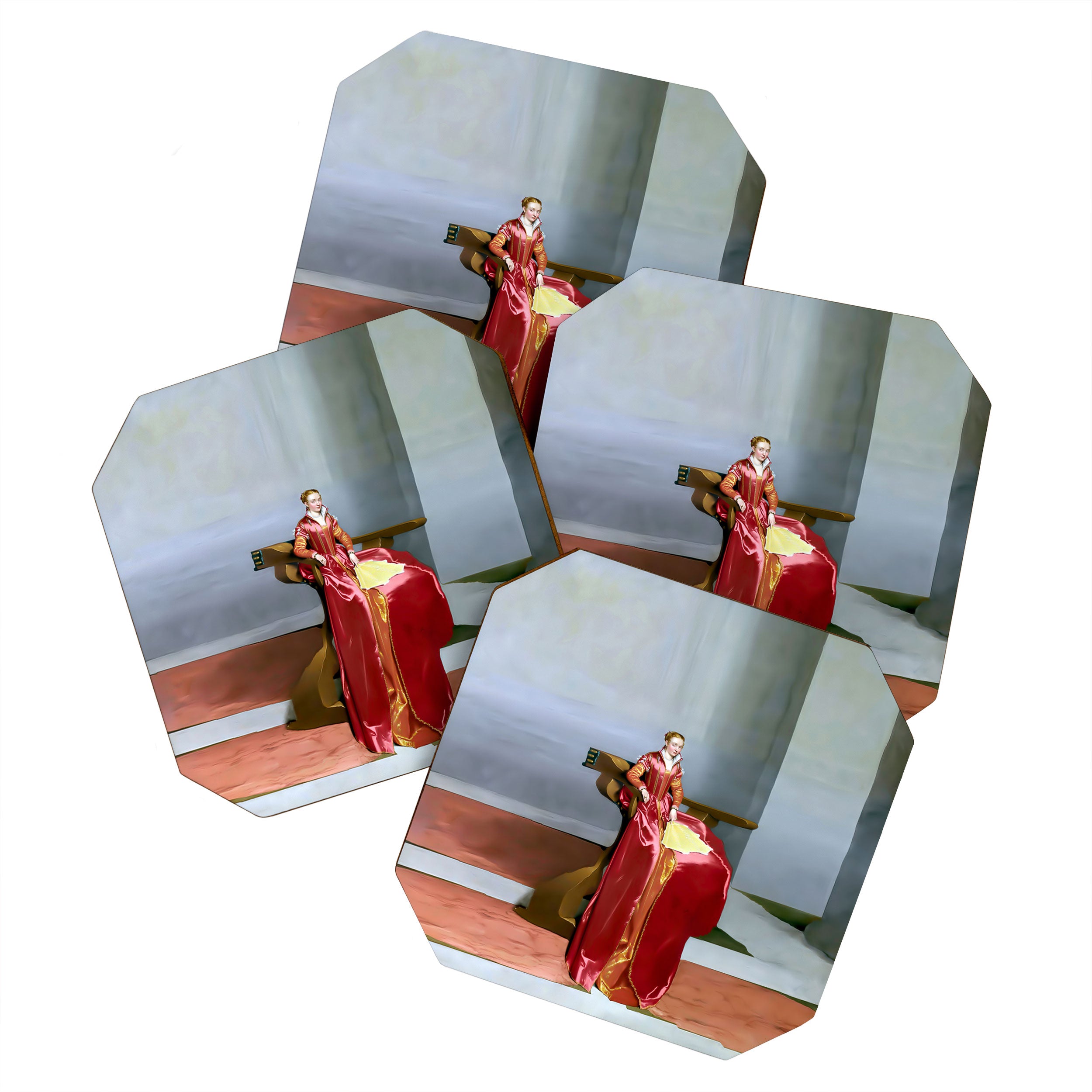 Isolated 8 Coaster Gallery Image 1