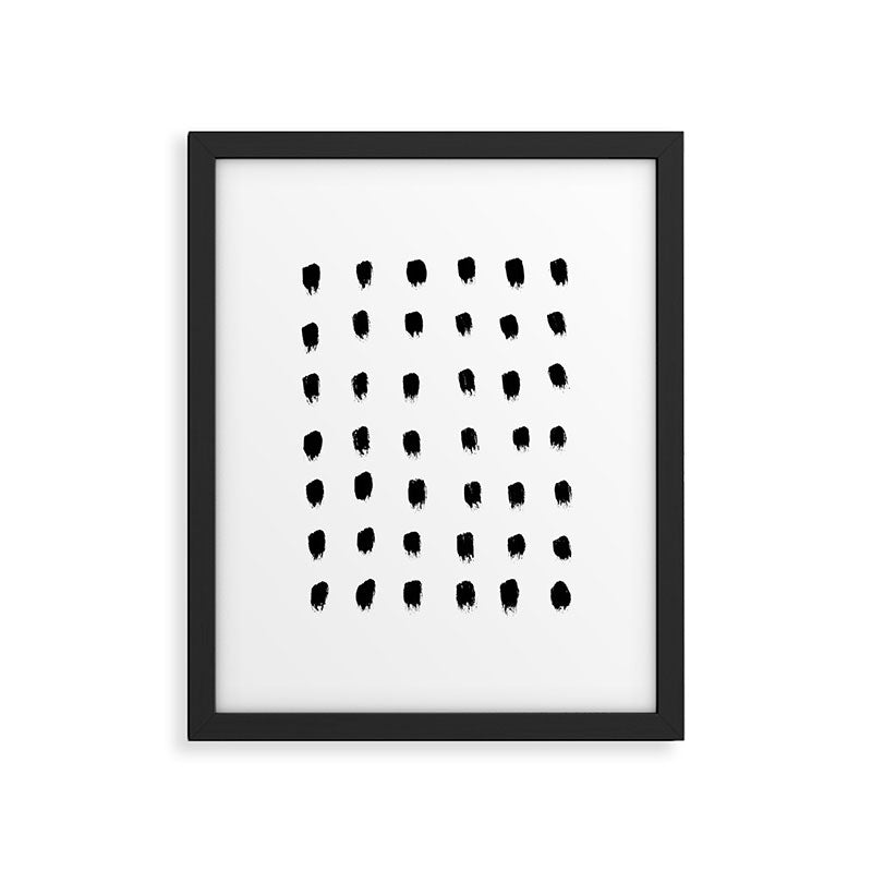 Jacques Pattern Framed Art Print Gallery Image 5