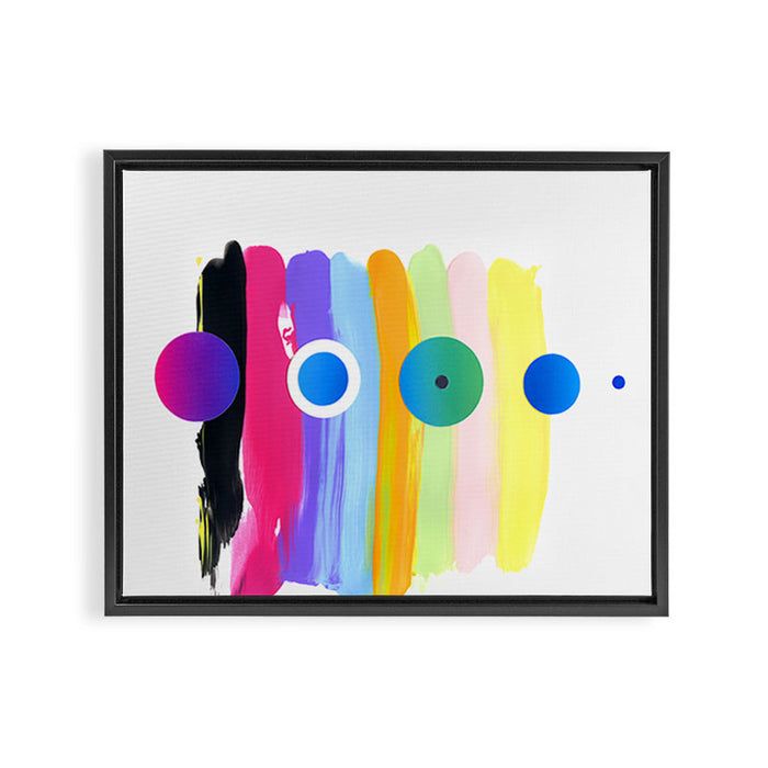 Orbit 8 Framed Canvas Print Gallery Image 1