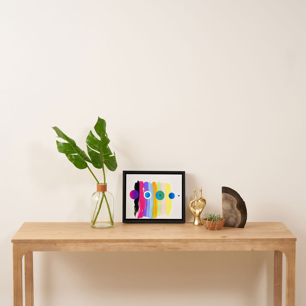 Orbit 8 Framed Canvas Print Gallery Image 4