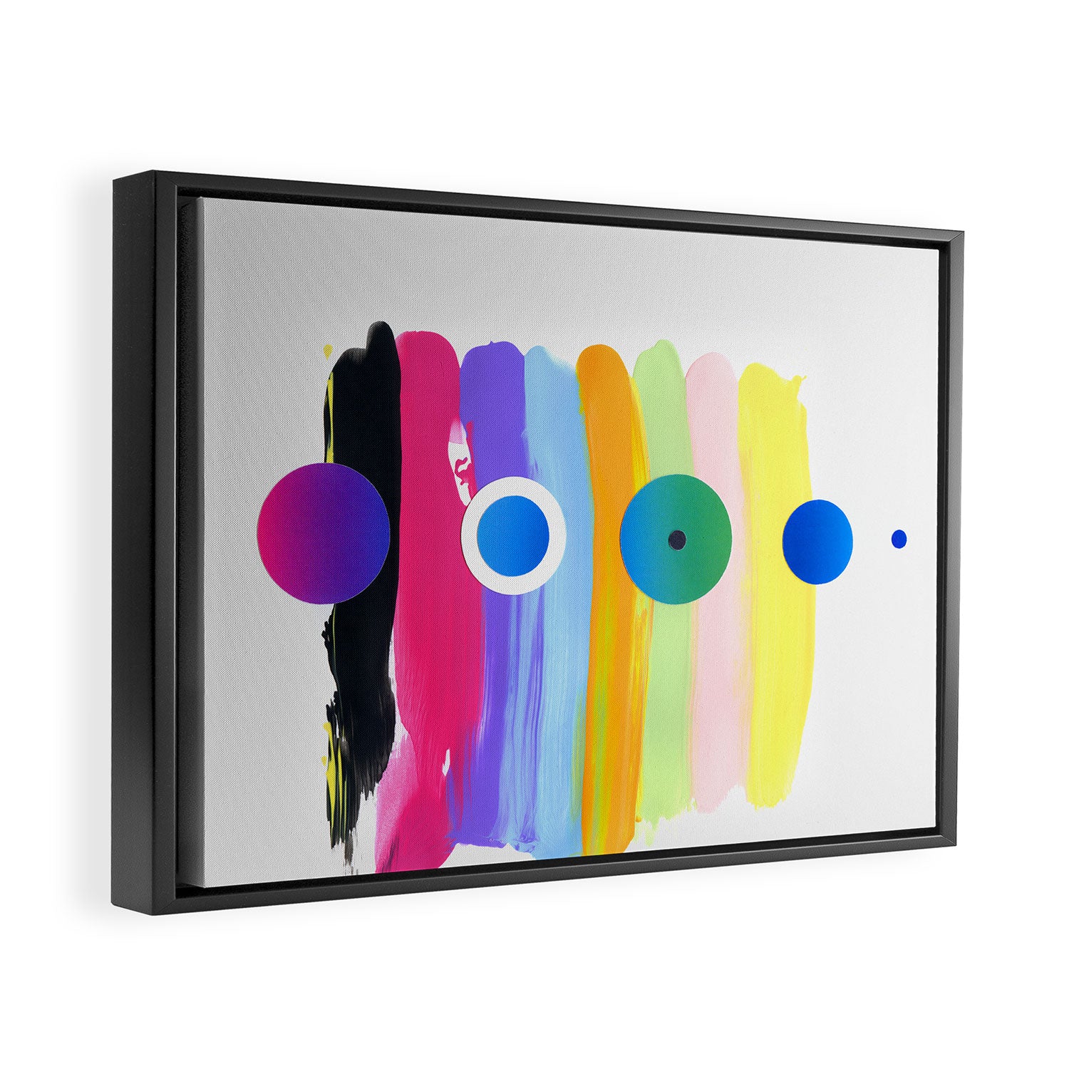 Orbit 8 Framed Canvas Print Gallery Image 2