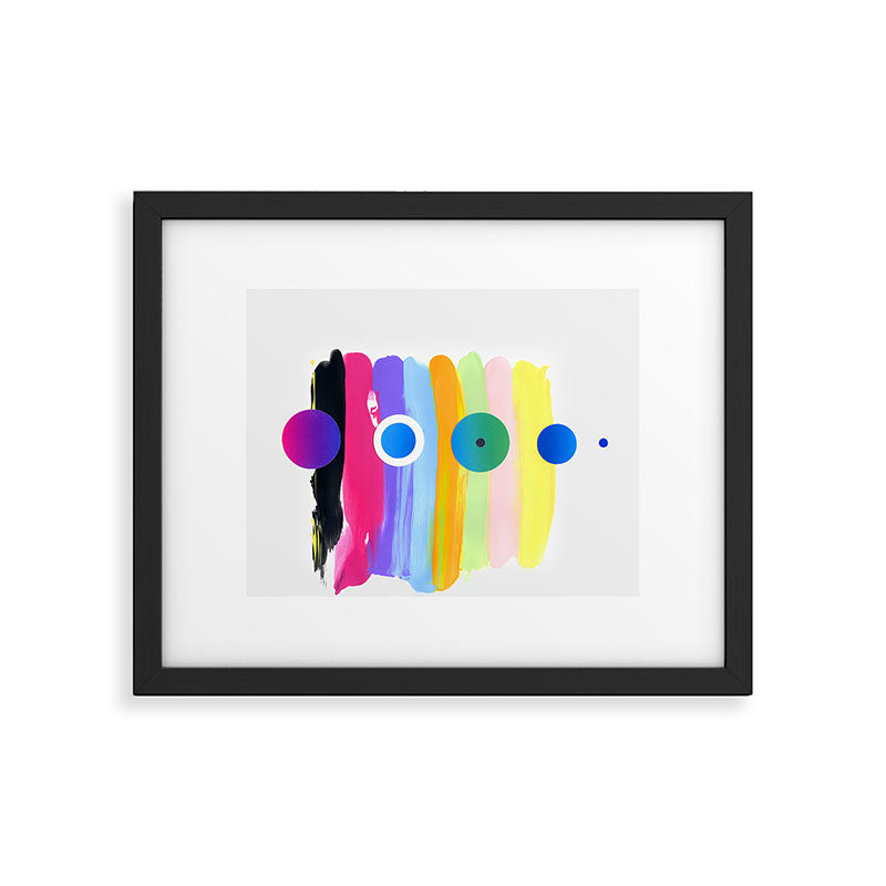 Orbit 8 Framed Art Print Gallery Image 4