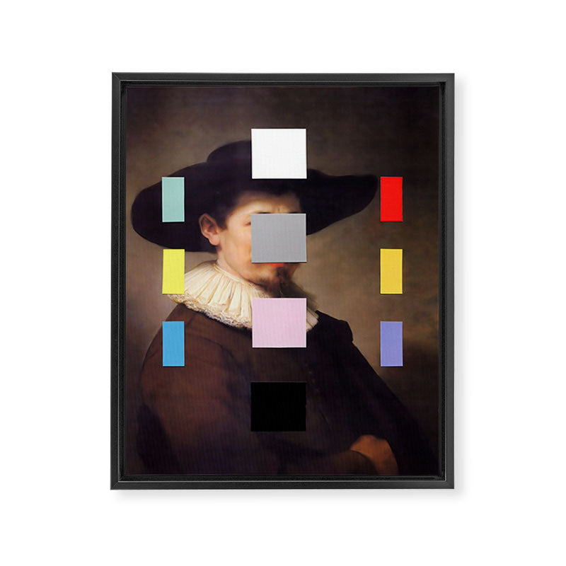 Portrait with a Spectrum 11 Framed Canvas Print Gallery Image 8