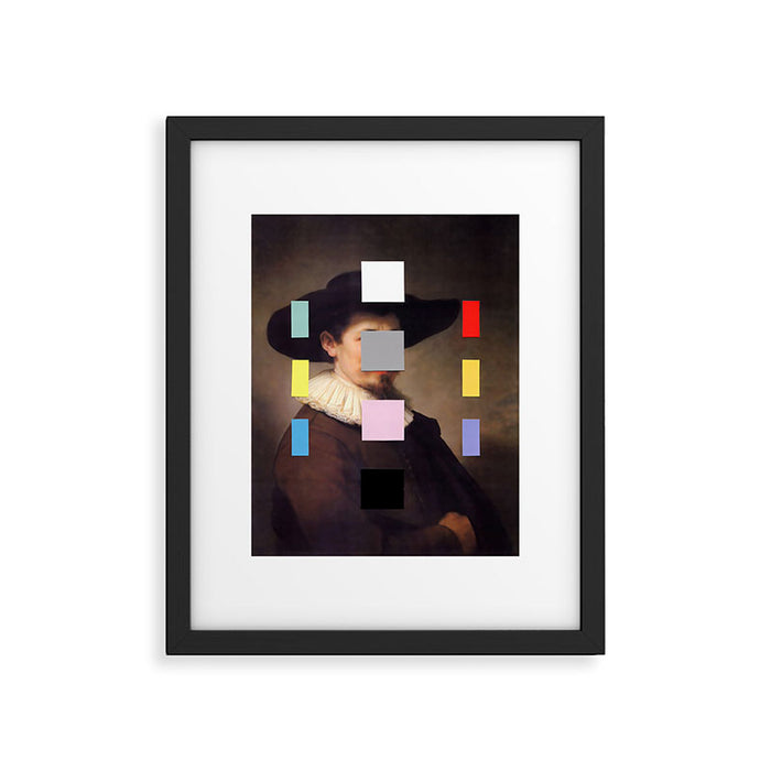 Portrait with a Spectrum 11 Framed Art Print Gallery Image 1