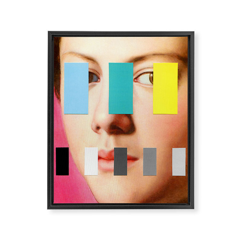 Portrait With A Spectrum 3 Framed Canvas Print Gallery Image 6