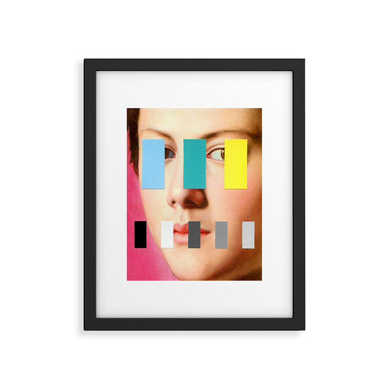 Portrait With A Spectrum 3 Framed Art Print Gallery Image 5