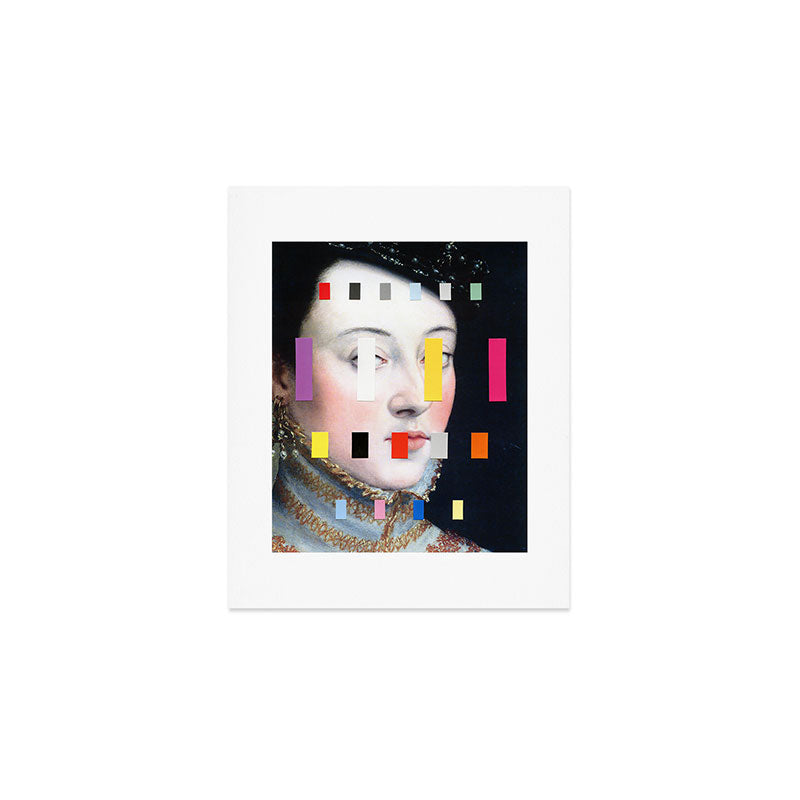 Portrait With A Spectrum 4 Art Print Gallery Image 1