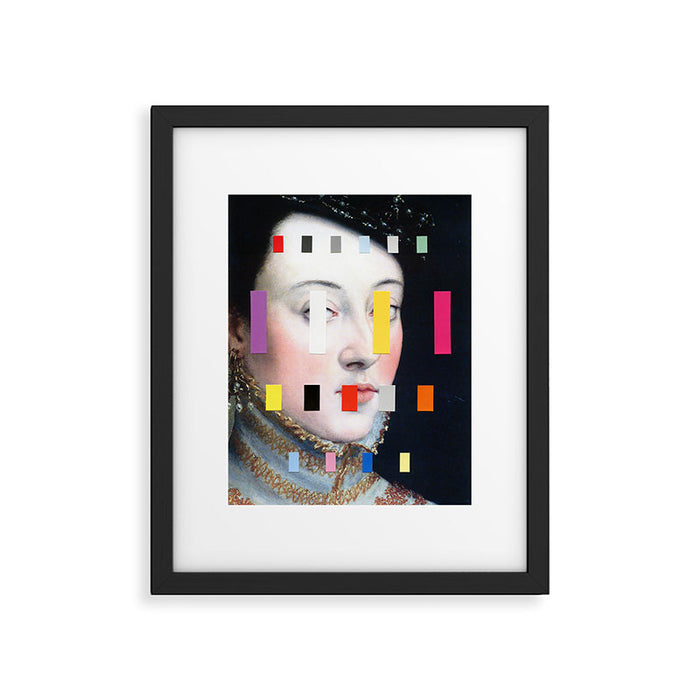 Portrait With A Spectrum 4 Framed Art Print Gallery Image 1