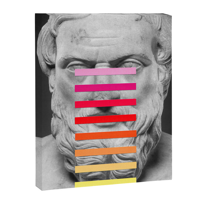 Sculpture With A Spectrum 2 Canvas Print Gallery Image 1