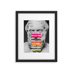 Sculpture With A Spectrum 2 Framed Art Print Gallery Image 5
