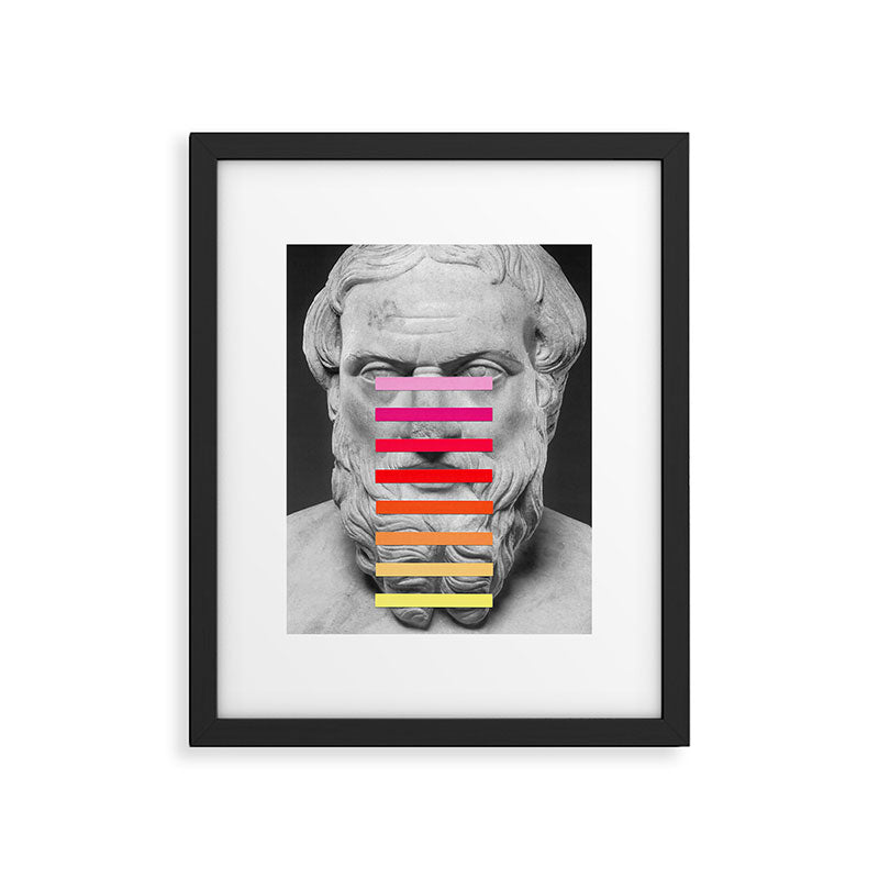 Sculpture With A Spectrum 2 Framed Art Print Gallery Image 5