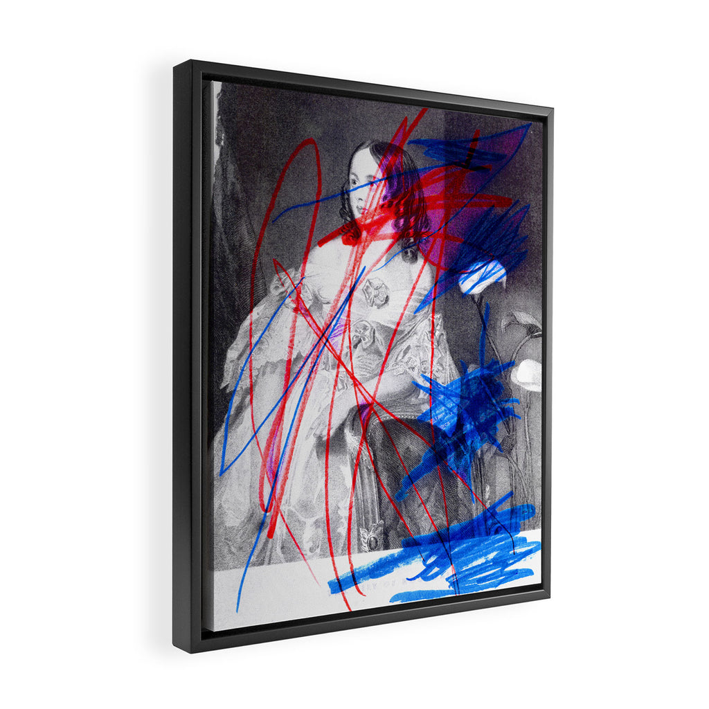 Strike 14 Framed Canvas Print Gallery Image 2