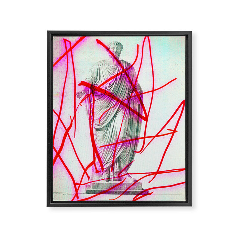 Strike 19 Framed Canvas Print Gallery Image 6