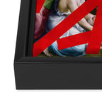 The Historical Brutality of the Gaze As Seen By Those With Power Framed Canvas Print Gallery Image 3
