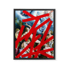 The Historical Brutality of the Gaze As Seen By Those With Power Framed Canvas Print Gallery Image 8
